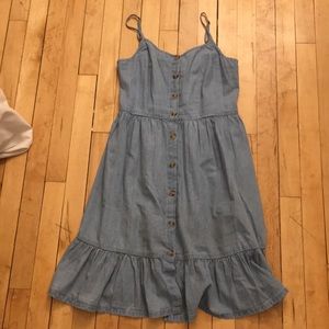 Denim Blue Japna Tank Top Dress